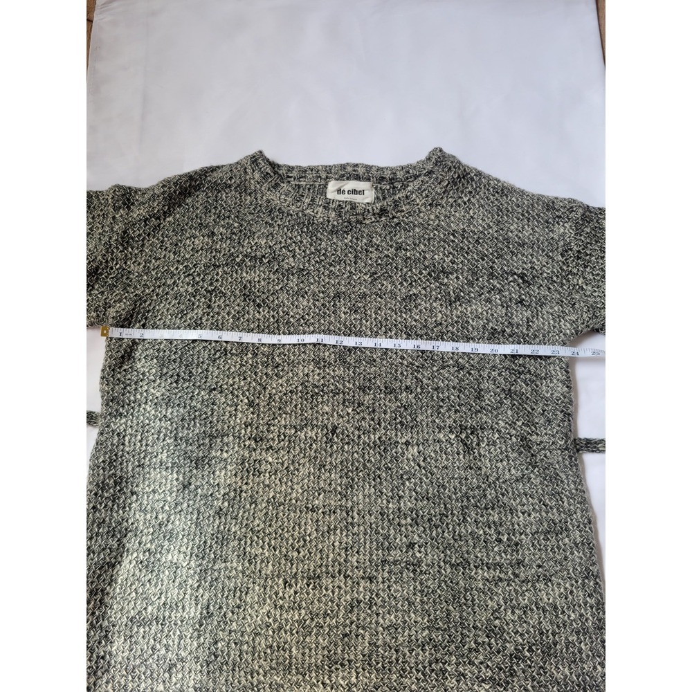 DeCibel Women's Short Sleeves Knit Sweater Gray - Picture 7 of 12